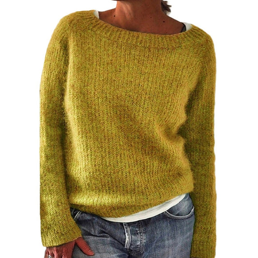 Basic knit sweater — simple, cozy, timeless