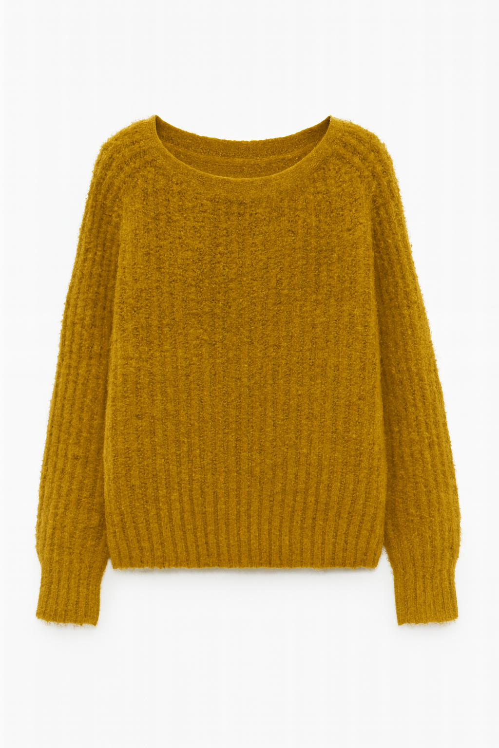Basic knit sweater — simple, cozy, timeless