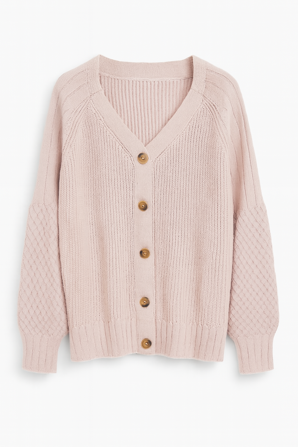 Wabenstrick-Cardigan
