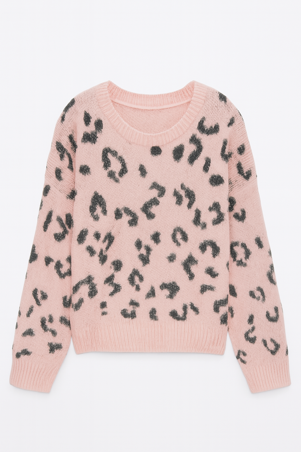 Leopard Strickpullover