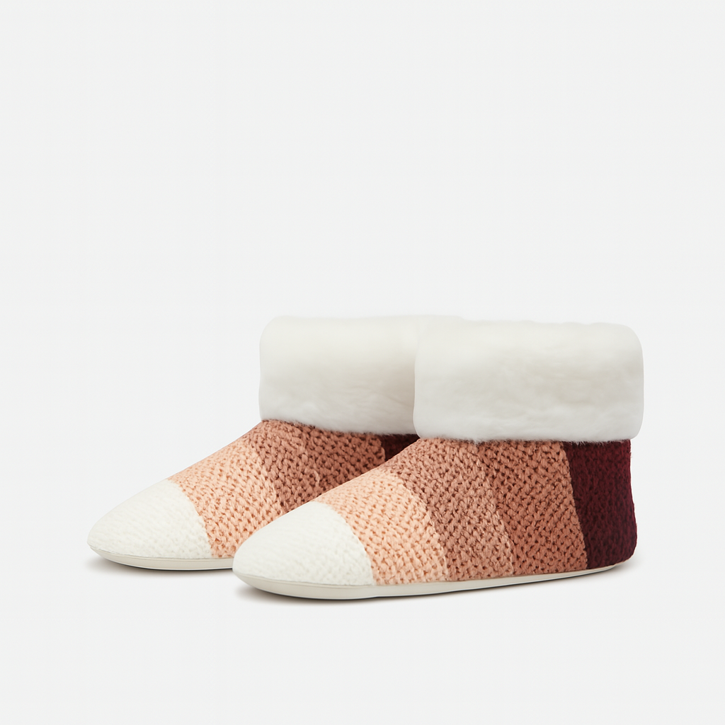 Warm plush socks — cozy, non-slip, stylish for winter