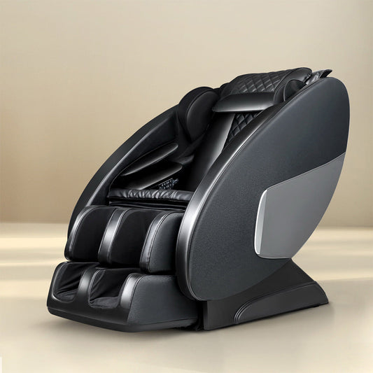 NNEDSZ Livemor Massage Chair Electric Recliner Massager Black Ellmue-0