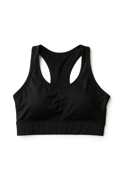 Sport-BH mit Smartphone-Tasche und Racerback