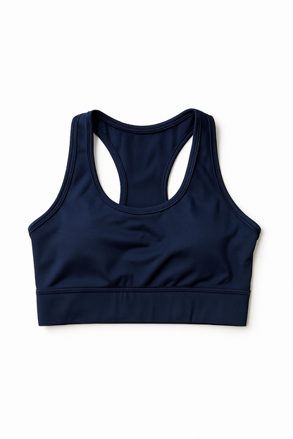 Sport-BH mit Smartphone-Tasche und Racerback