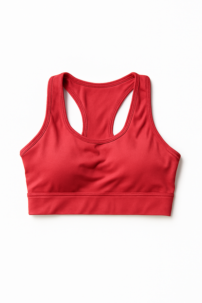 Sport-BH mit Smartphone-Tasche und Racerback