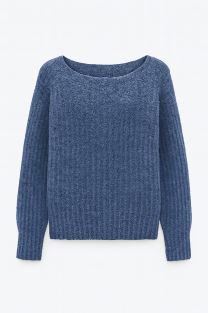 Basic knit sweater — simple, cozy, timeless