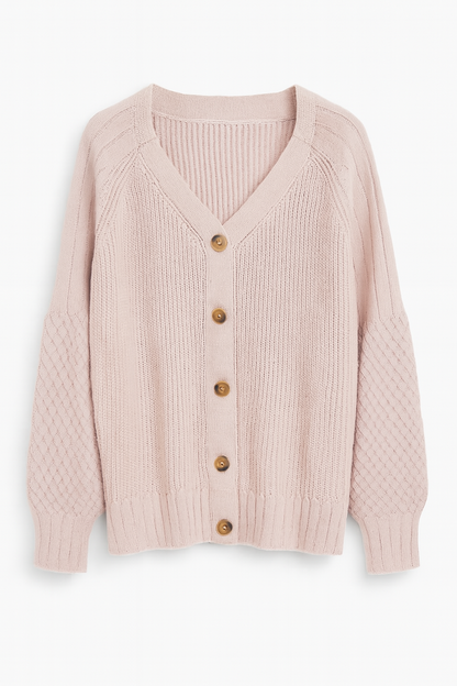 Wabenstrick-Cardigan